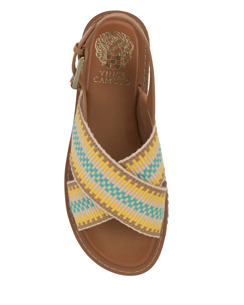 Vince Camuto Ceemilon Sandal Marfa Multi/Light Cognac ID-KNAA1773