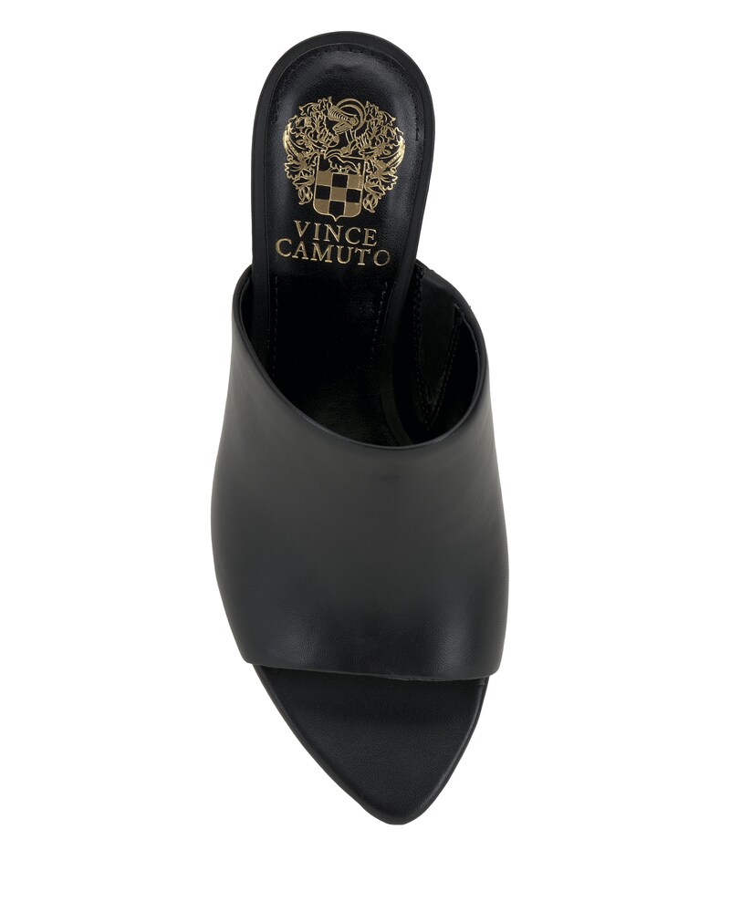 Vince Camuto Pileesa Mule Black/Gold ID-KQRZ7662