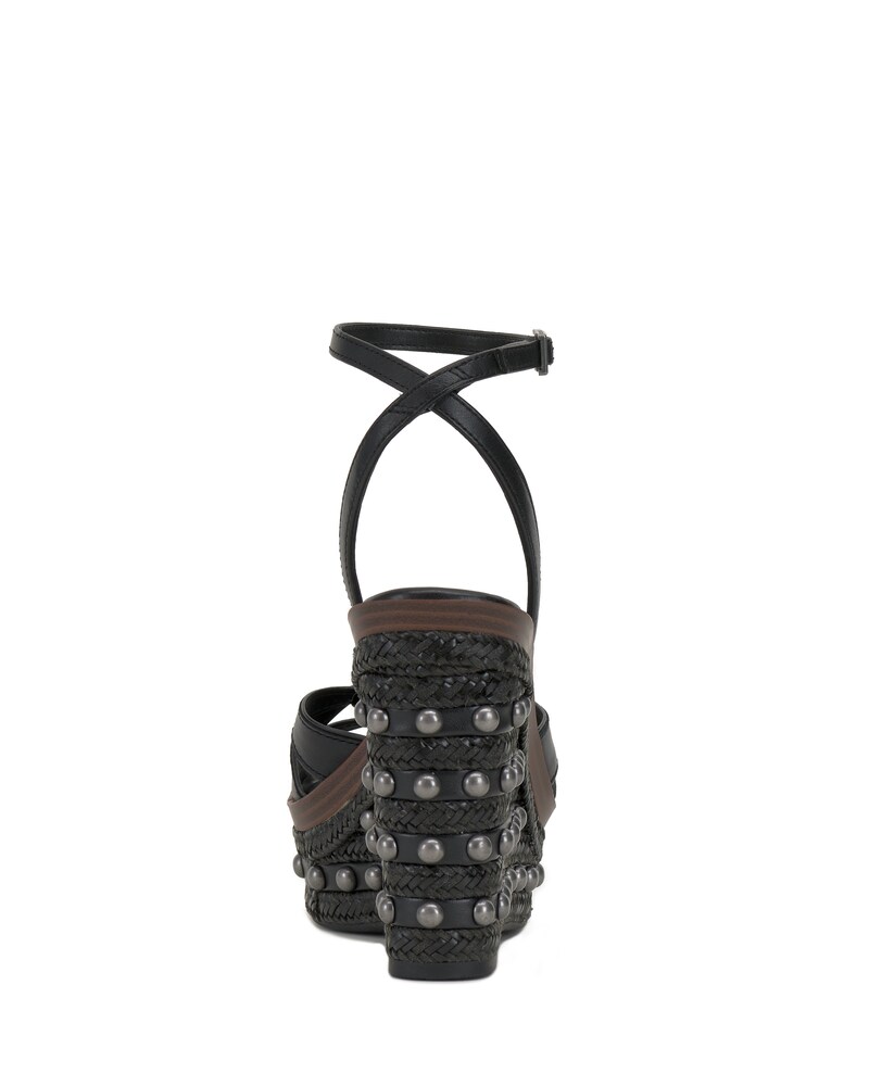 Vince Camuto Pacci Wedge Sandal Black ID-KRSC8293