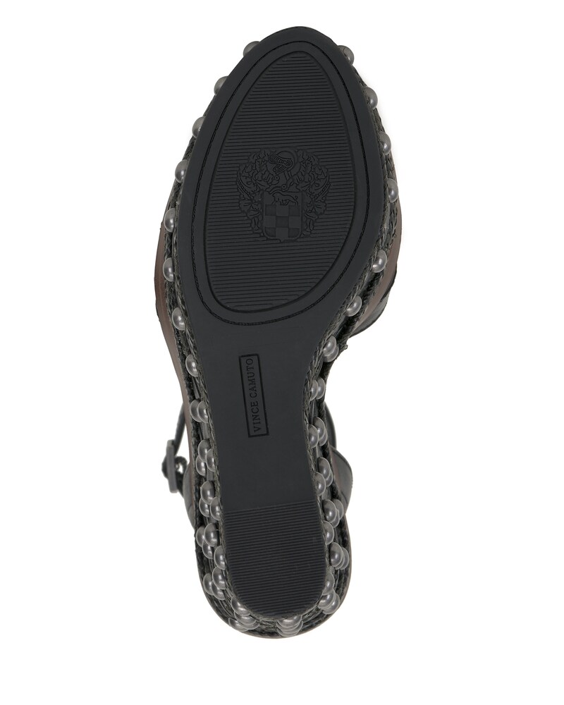 Vince Camuto Pacci Wedge Sandal Black ID-KRSC8293