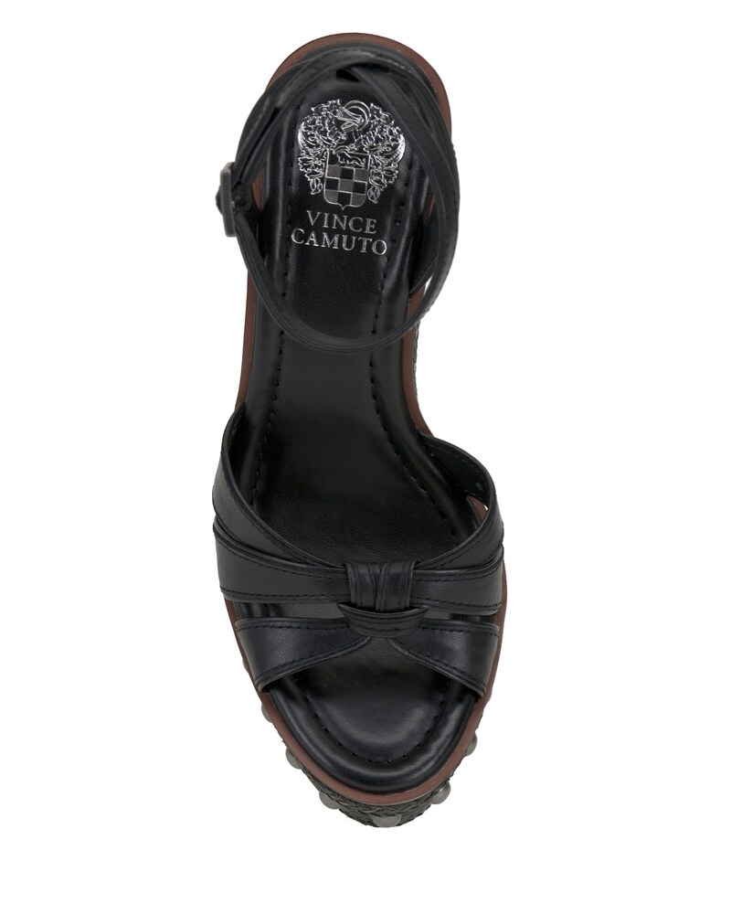 Vince Camuto Pacci Wedge Sandal Black ID-KRSC8293