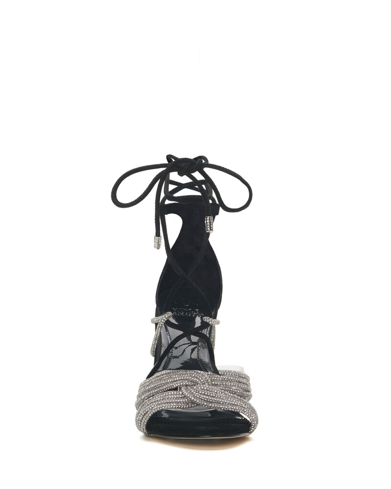 Vince Camuto Aimery Sandal Clear/Silver/Black ID-LIIB6425