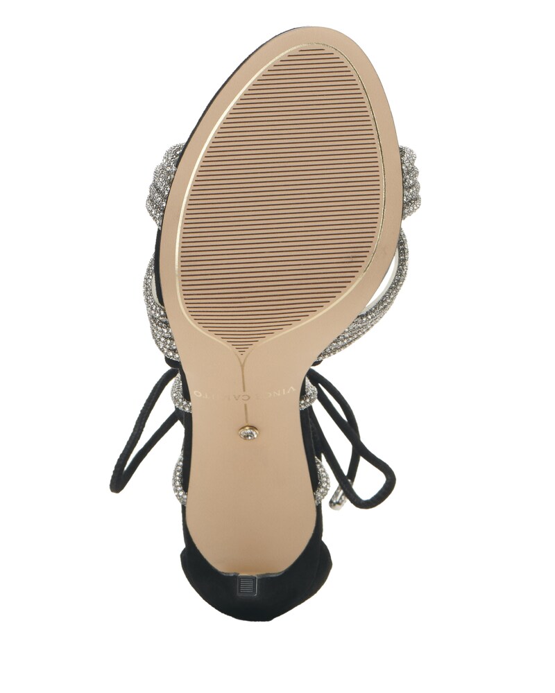 Vince Camuto Aimery Sandal Clear/Silver/Black ID-LIIB6425