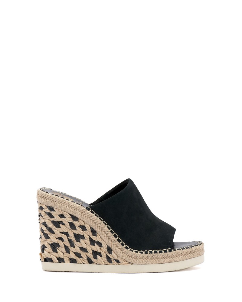 Vince Camuto Brissia Wedge Mule Black ID-LLNV6037