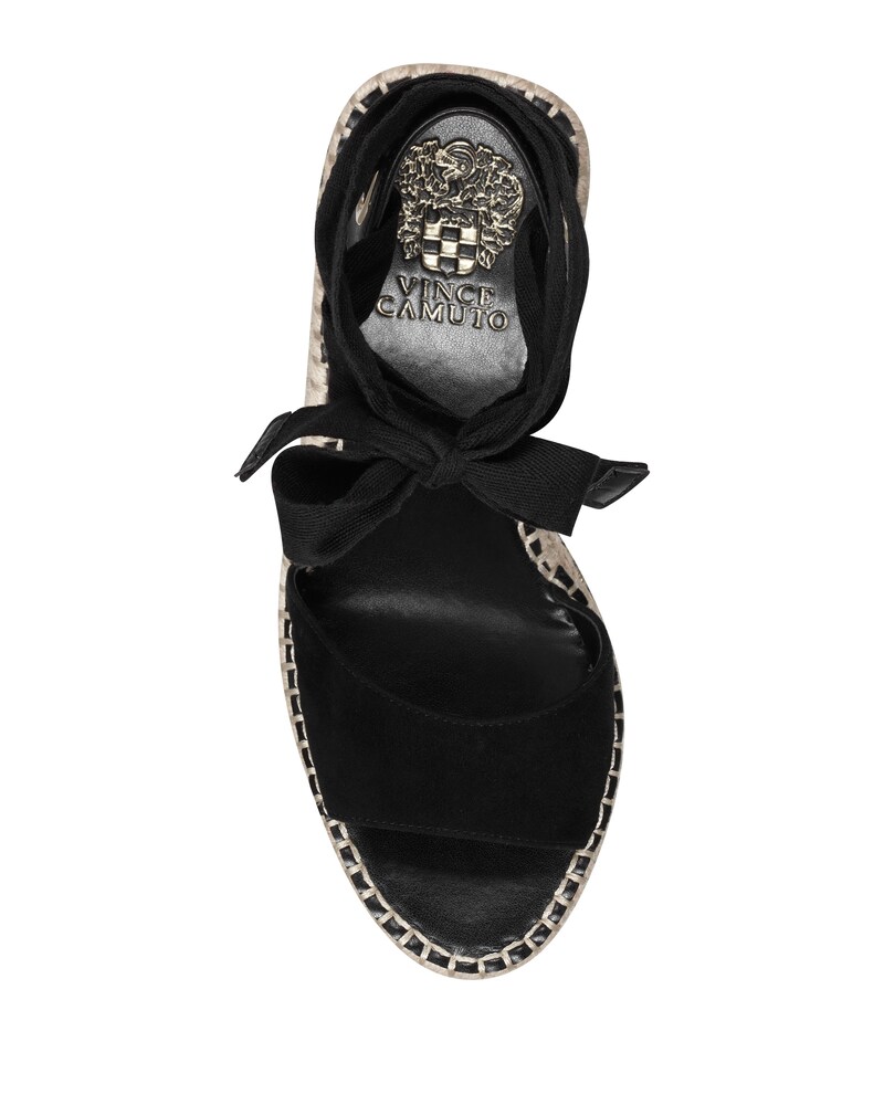Vince Camuto Bendsen Wedge Sandal Black ID-LSGC5209