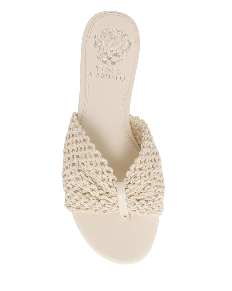 Vince Camuto Bobbiey Slide Open Beige ID-MCBO6847