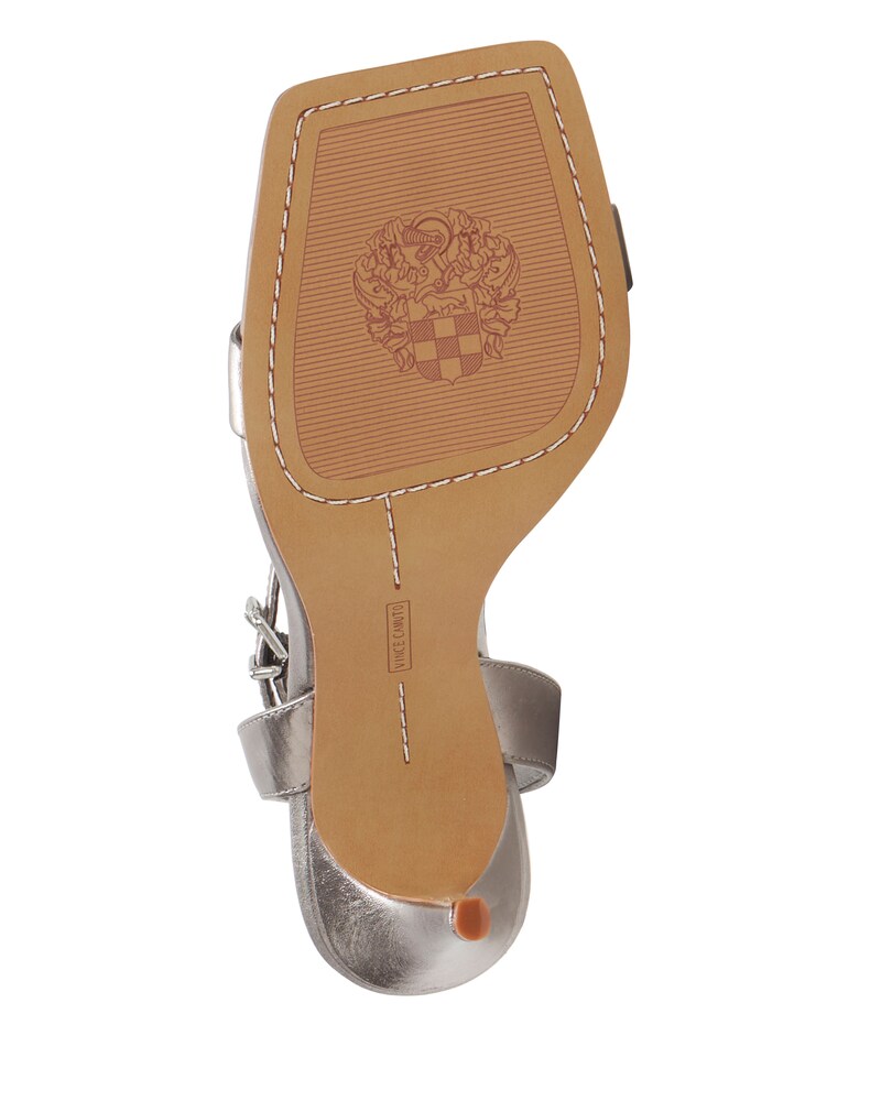 Vince Camuto Saprenda Sandal Pewter Metallic ID-MDRF9962