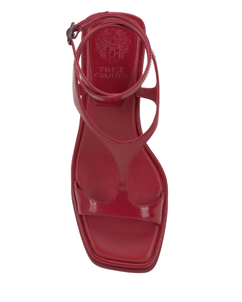 Vince Camuto Fetemee Wedge Sandal Fire Whirl ID-MHAL5440