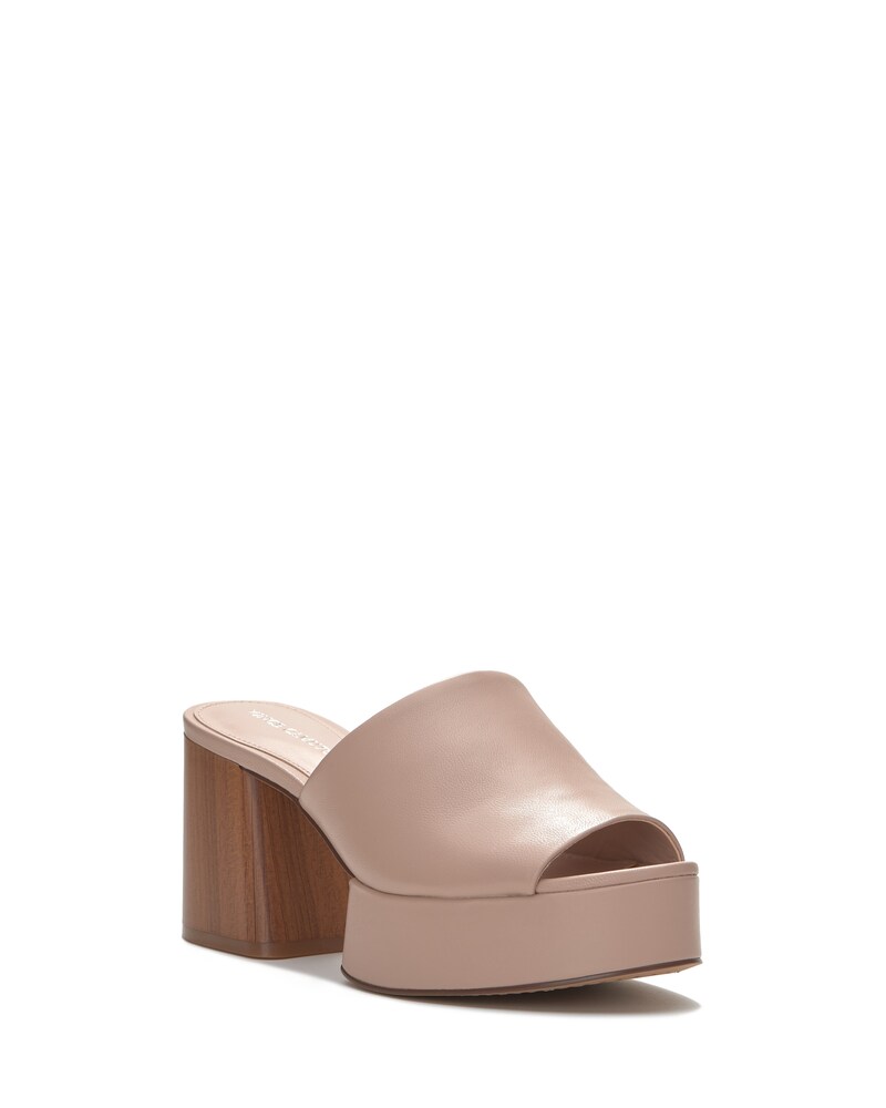 Vince Camuto Feshania Platform Mule Soft Blush ID-MIPW3367