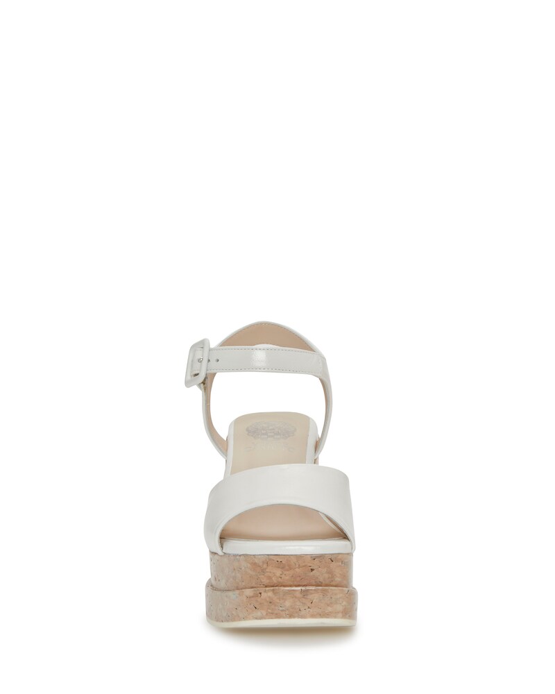 Vince Camuto Byndy Wedge Sandal Bianco ID-MIQE4017