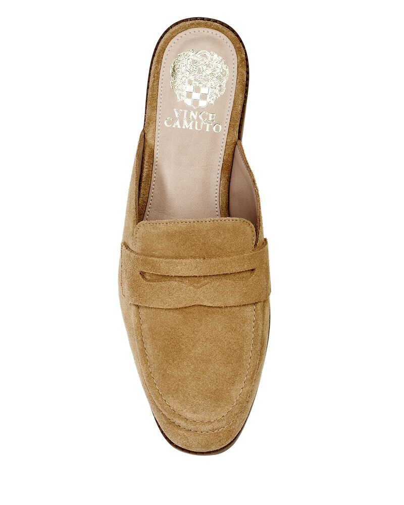 Vince Camuto Embery Mule Loafer Medium Beige ID-MOON9903