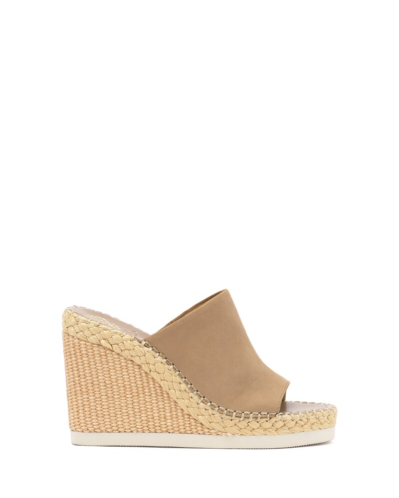 Vince Camuto Brissia Wedge Mule Tortilla ID-NDUU6673