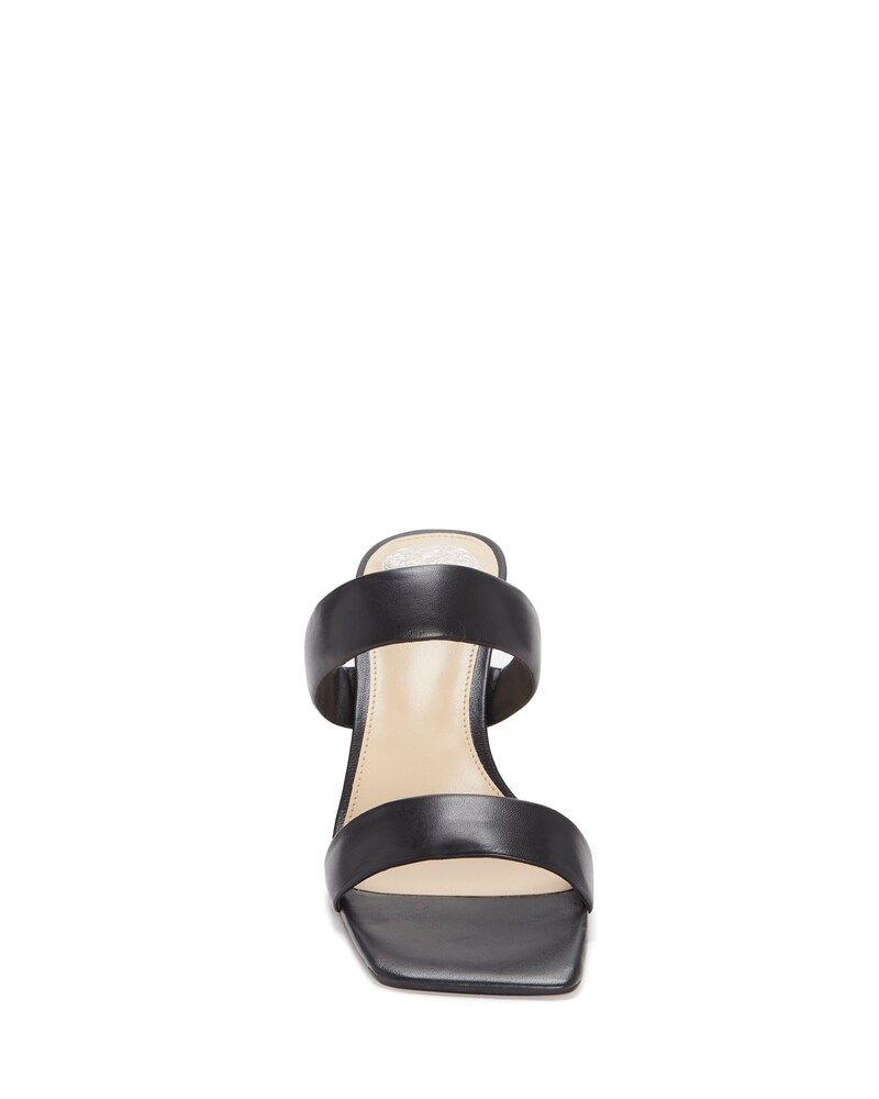 Vince Camuto Aslee Two-Strap Mule Black ID-NFTE6402