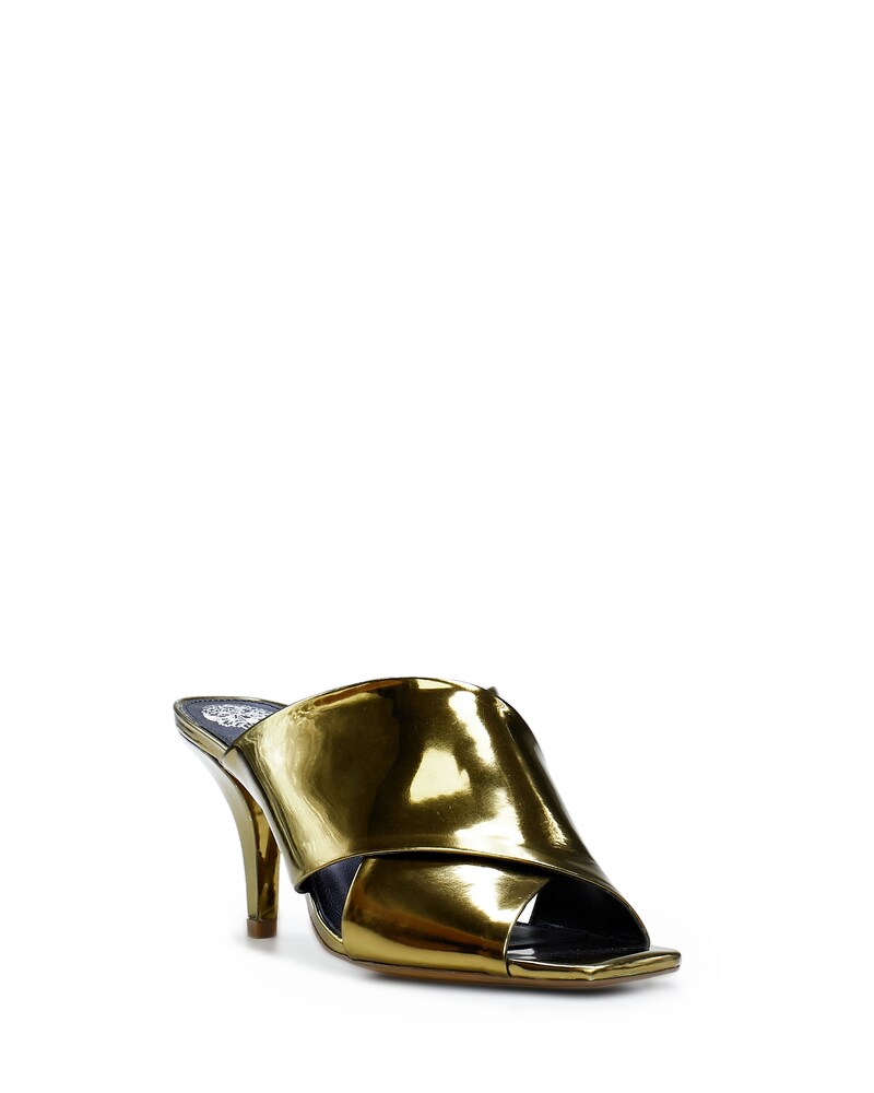 Vince Camuto Rehnya Mule Oliva Metallic ID-NITT6838