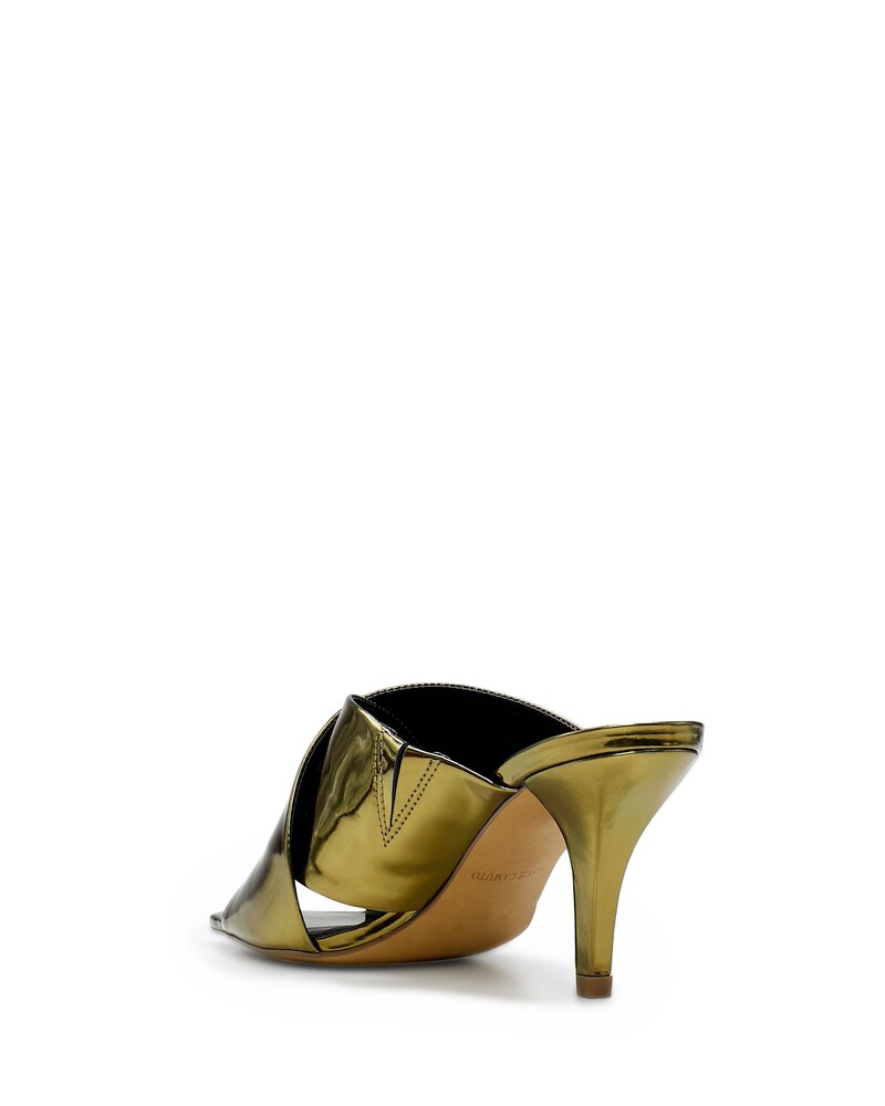 Vince Camuto Rehnya Mule Oliva Metallic ID-NITT6838