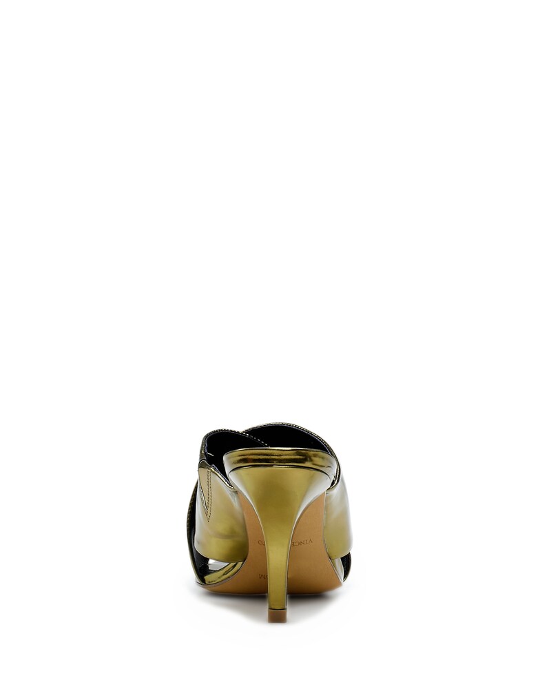 Vince Camuto Rehnya Mule Oliva Metallic ID-NITT6838