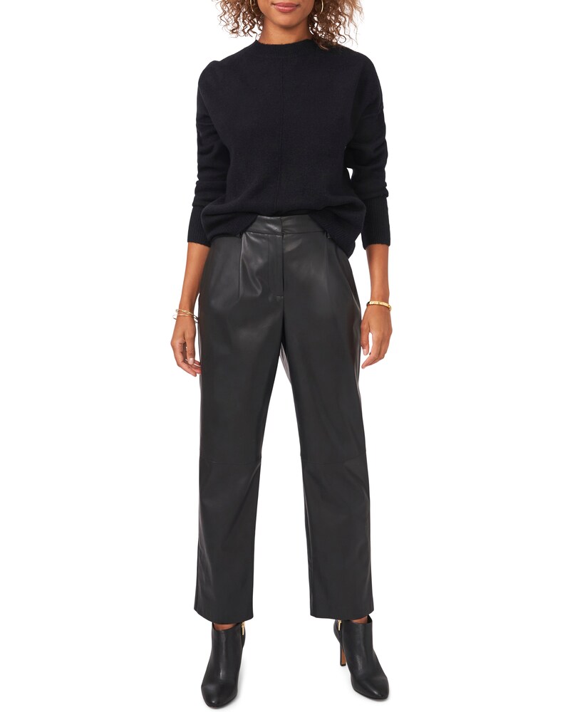 Vince Camuto Crewneck Sweater  Black ID-NTQZ7268