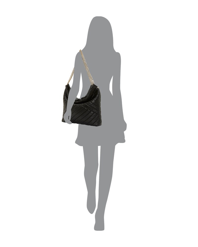 Vince Camuto Pehri Hobo Bag Black ID-NVYT7991