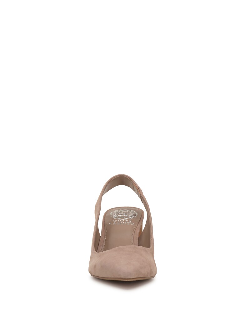 Vince Camuto Hamden Slingback Pump Truffle Taupe Suede ID-NXAH3130