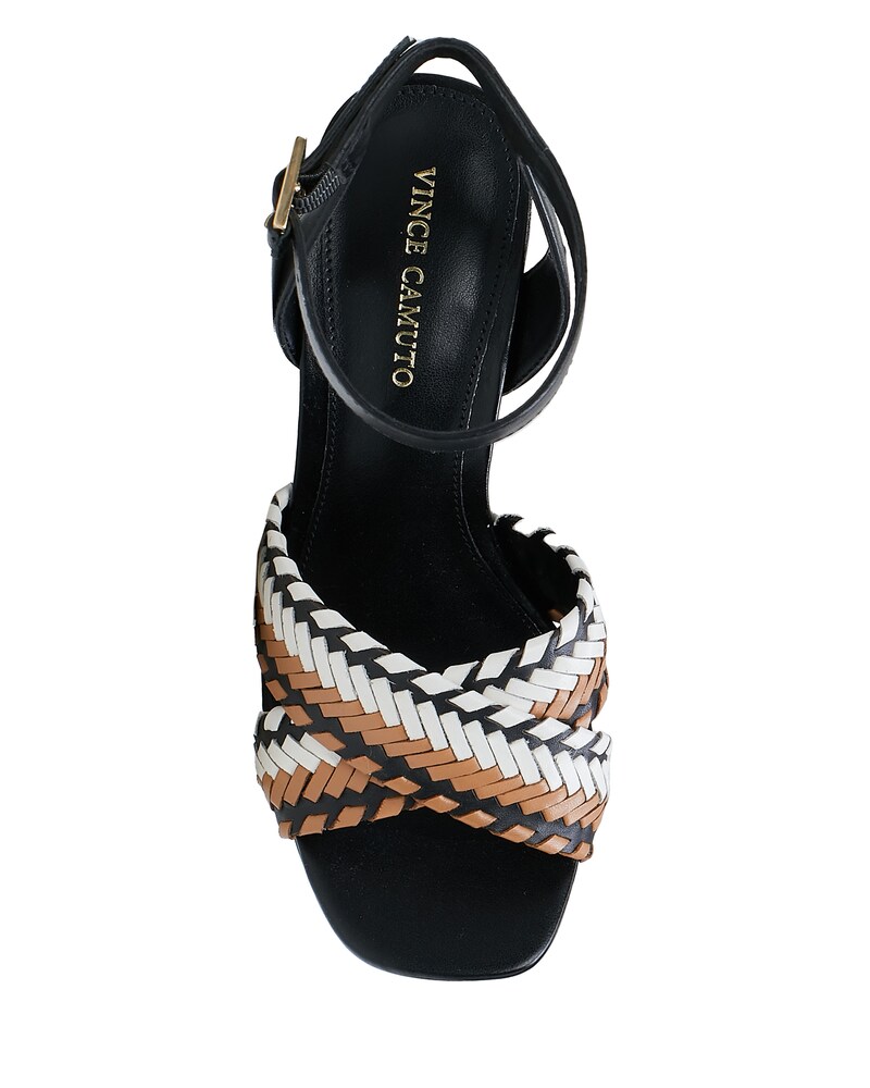 Vince Camuto Ambrinna Sandal Black/Coconut Cream/Maple ID-NXBV3015