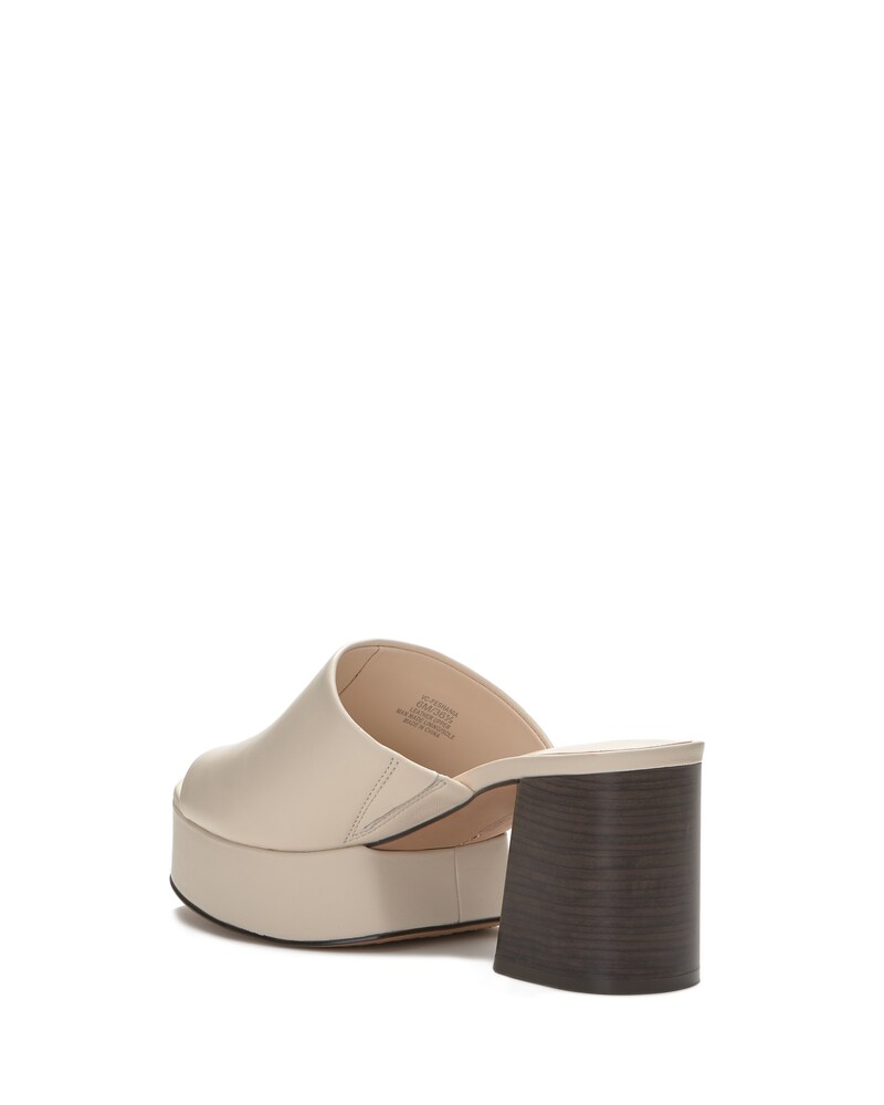 Vince Camuto Feshania Platform Mule Warm Vanilla ID-NZCZ4018