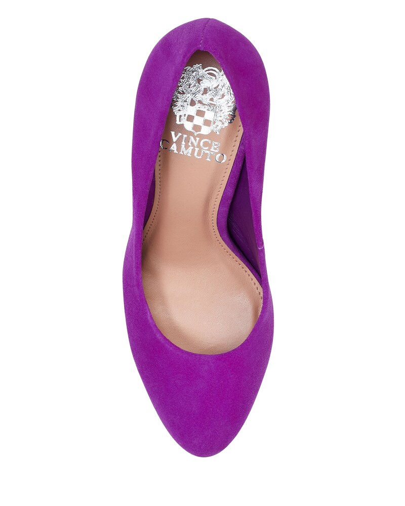 Vince Camuto Desimmy Pump Berry Fizz Suede ID-OCYW7859