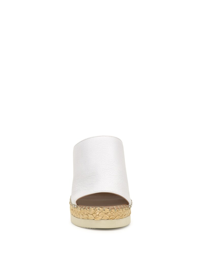 Vince Camuto Brissia Wedge Mule Pure White ID-ODEJ1300