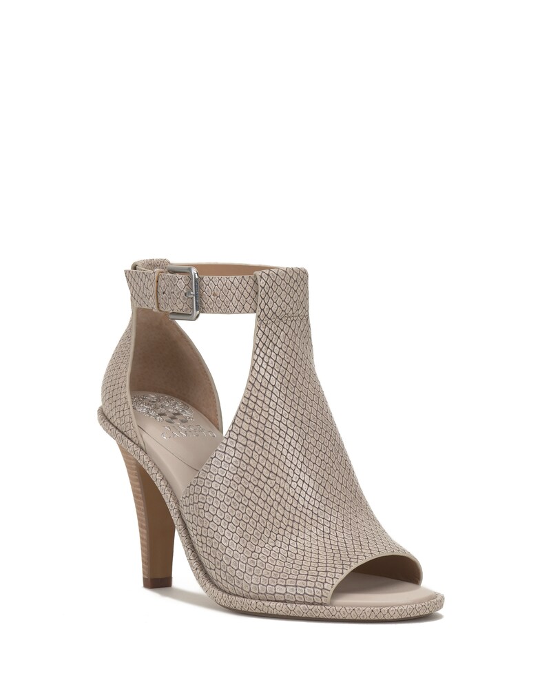 Vince Camuto Frasper Peep Toe Shootie Bone ID-ODNM2582