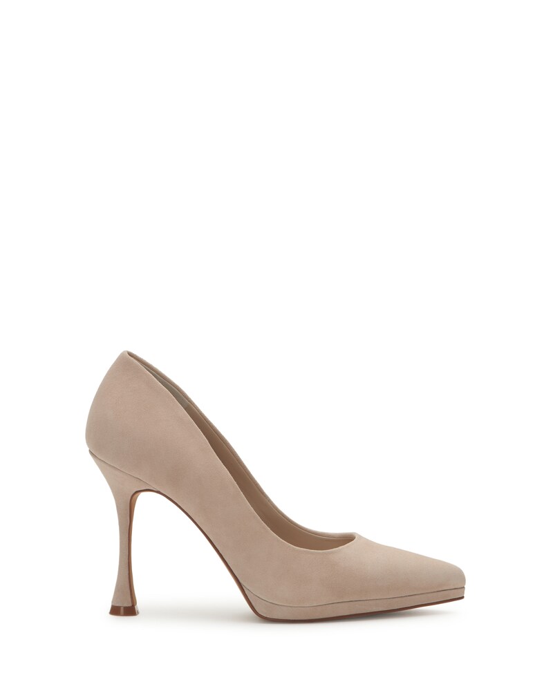 Vince Camuto Puntolis Platform Pump Almond Beige ID-OFVO2626