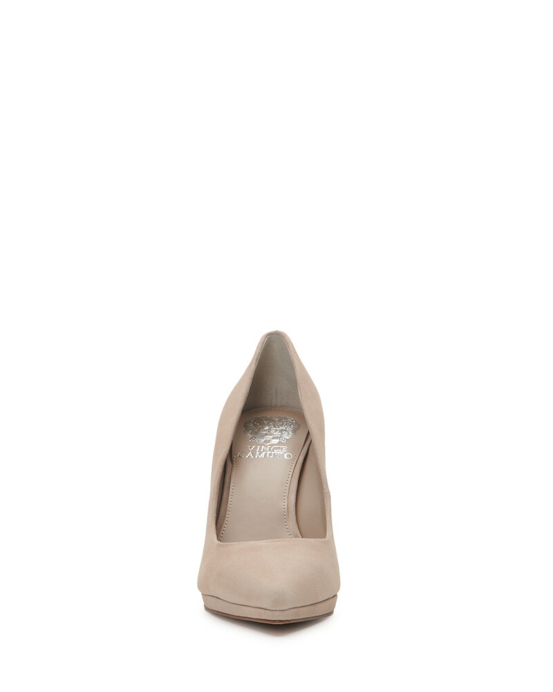 Vince Camuto Puntolis Platform Pump Almond Beige ID-OFVO2626