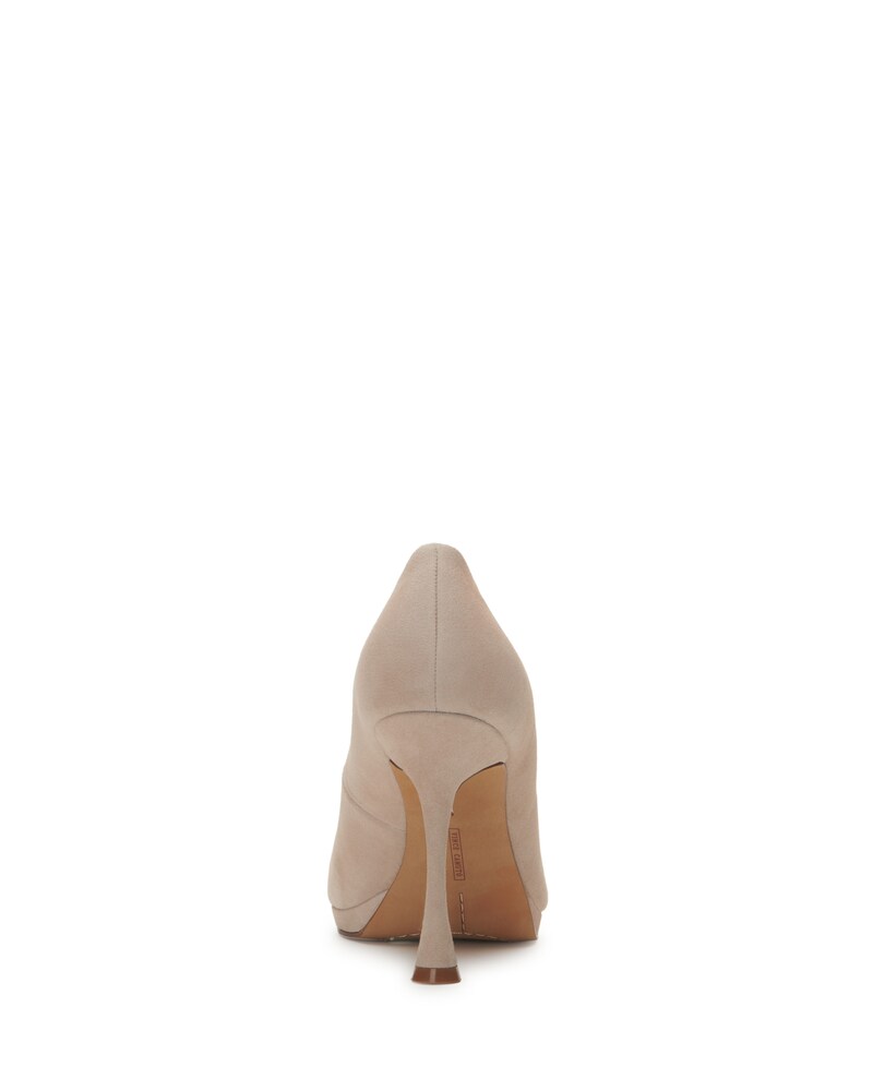 Vince Camuto Puntolis Platform Pump Almond Beige ID-OFVO2626