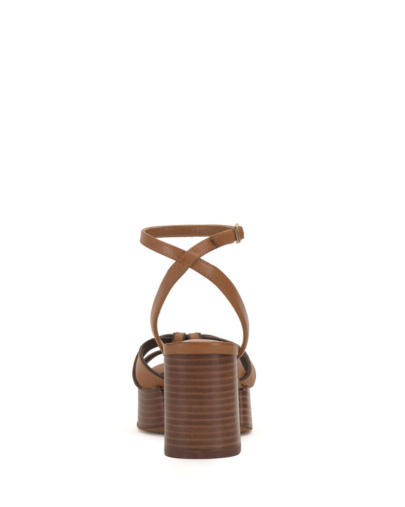Vince Camuto Freesie Platform Sandal Golden Walnut/Root Beer ID-OLNG7155