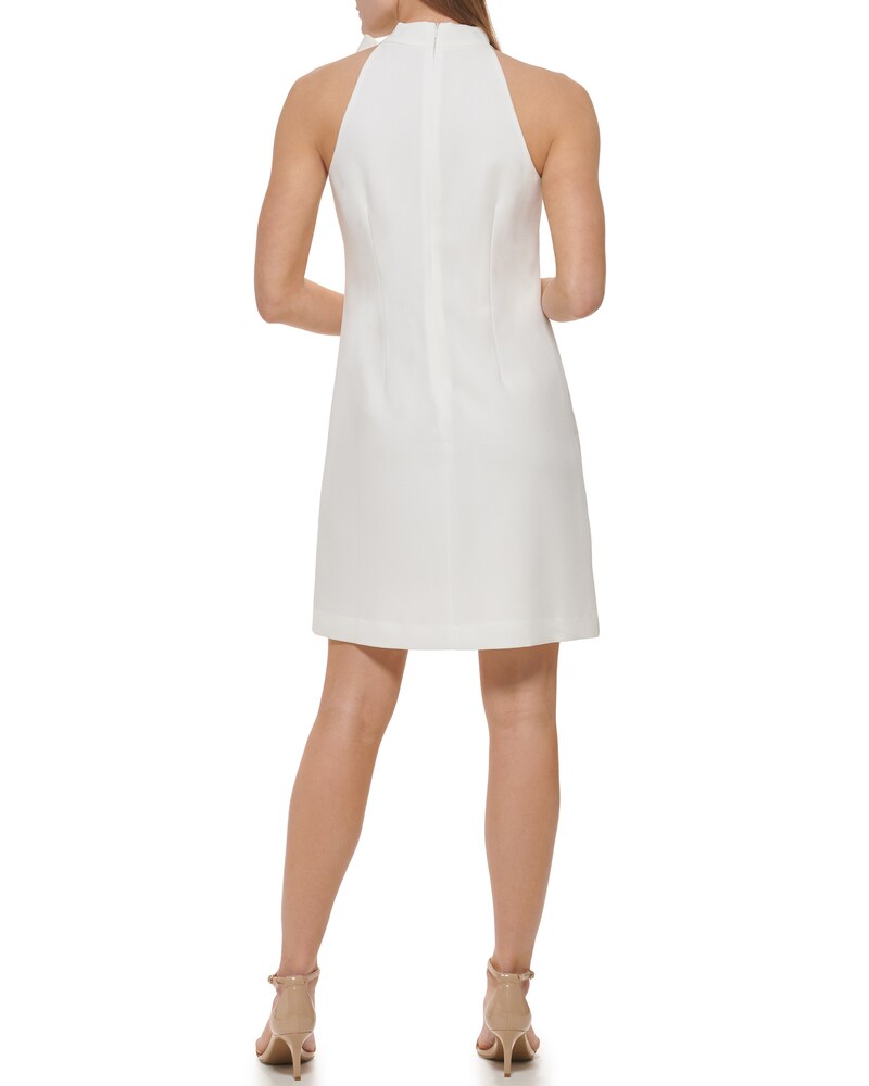 Vince Camuto Bow-Neck Dress Ivory ID-OSWQ2520