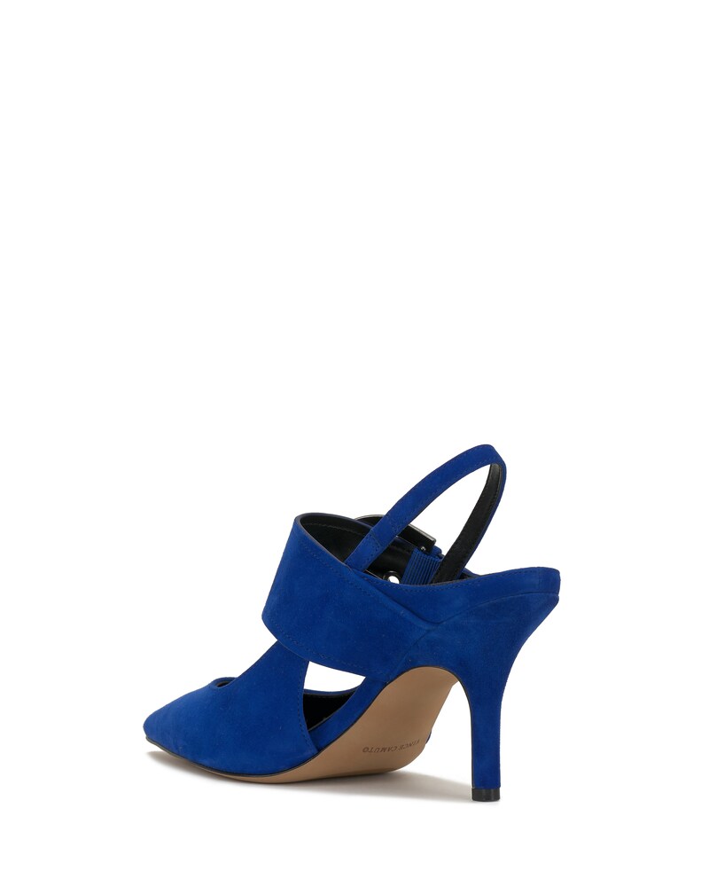 Vince Camuto Realbey Slingback Pump Cobalt Suede ID-OUHJ1111