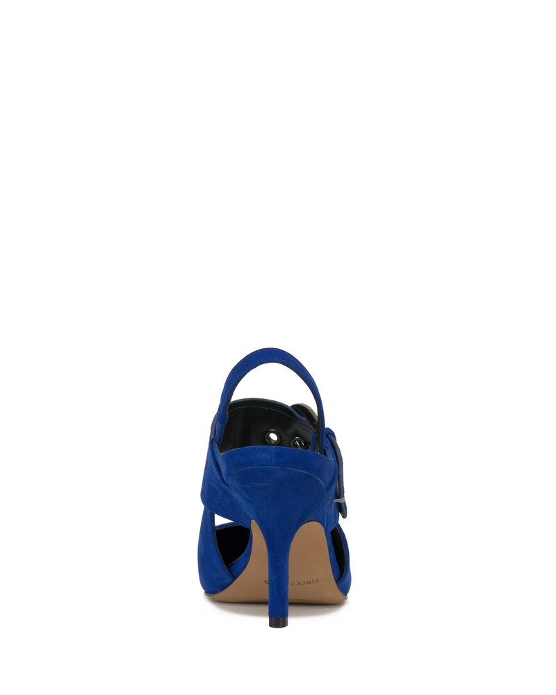 Vince Camuto Realbey Slingback Pump Cobalt Suede ID-OUHJ1111