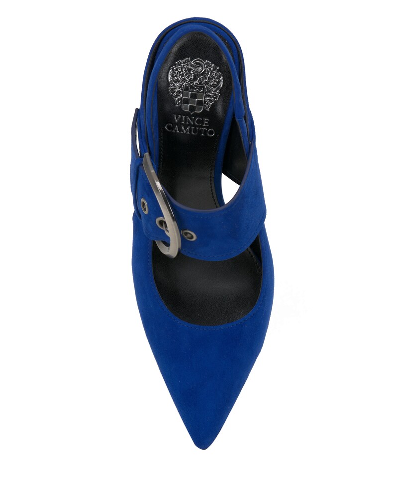 Vince Camuto Realbey Slingback Pump Cobalt Suede ID-OUHJ1111