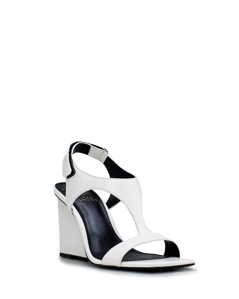 Vince Camuto Larahana Wedge Sandal Coconut Cream ID-PUQM3778