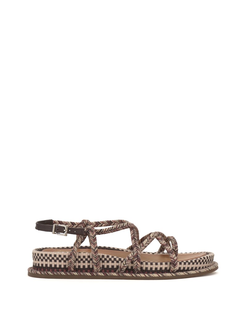 Vince Camuto Krubien Sandal Cognac Multi/Rootbeer ID-PVFY5692