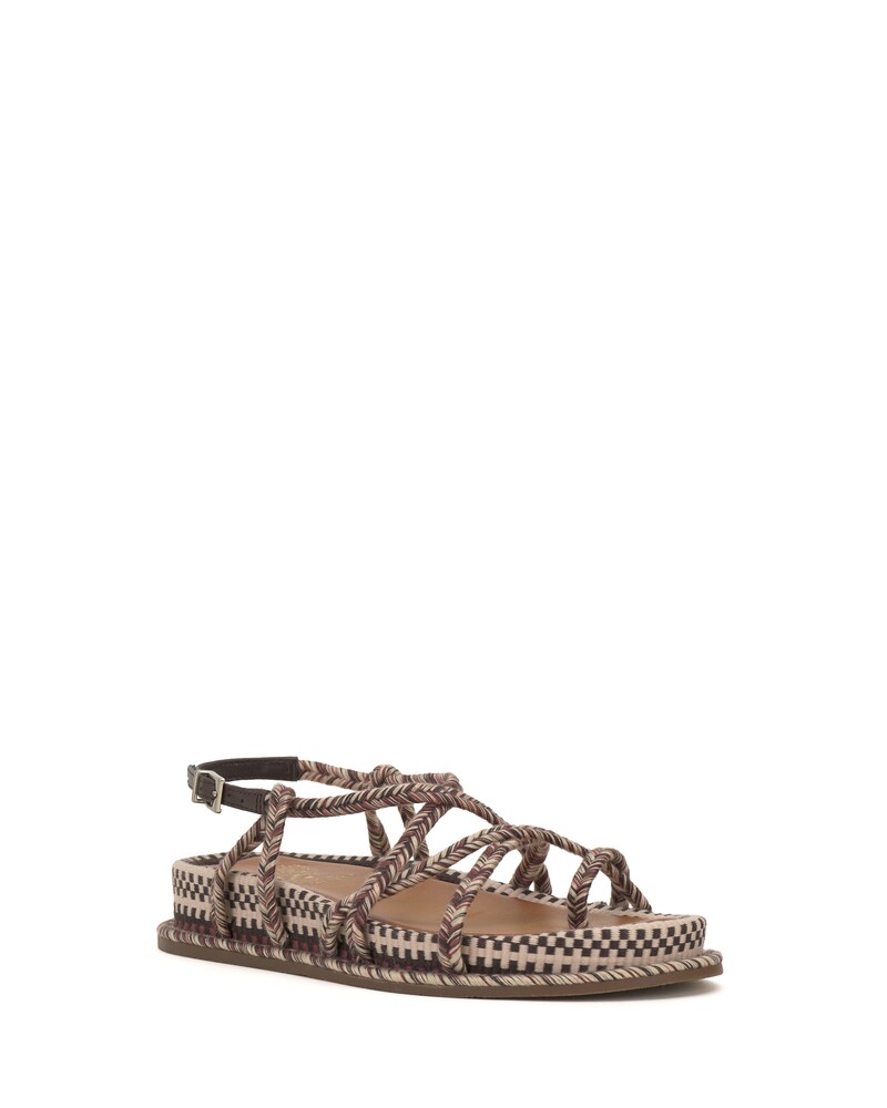 Vince Camuto Krubien Sandal Cognac Multi/Rootbeer ID-PVFY5692