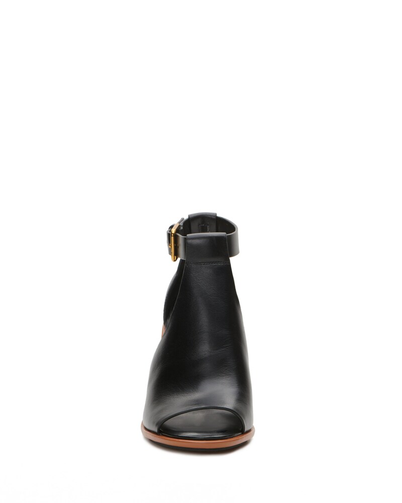 Vince Camuto Frasper Peep Toe Shootie Black ID-PZVQ9084