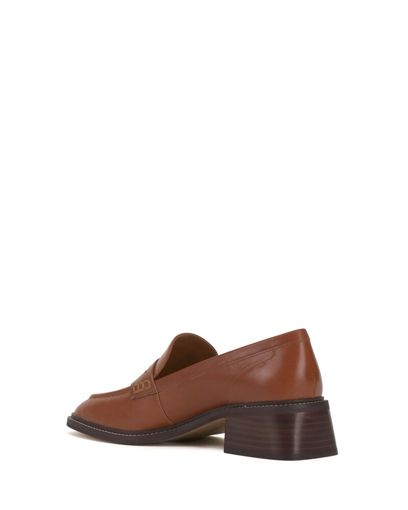 Vince Camuto Enachel Heeled Loafer Warm Caramel ID-QCMC7097