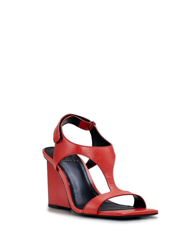 Vince Camuto Larahana Wedge Sandal Passion Red ID-QCQB2968