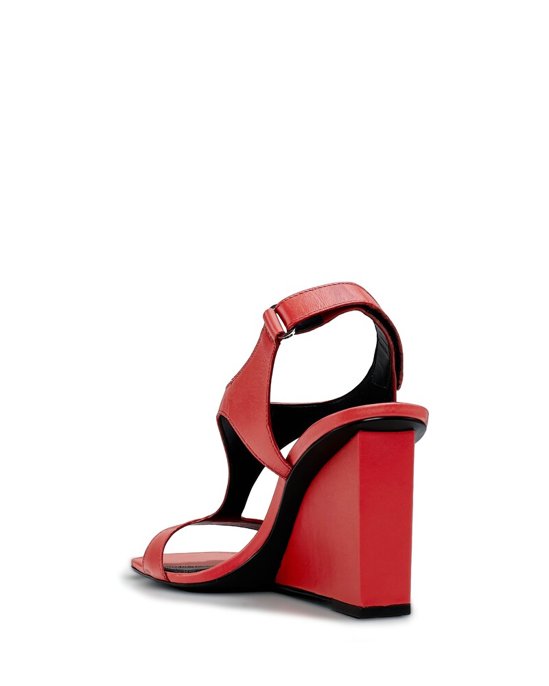 Vince Camuto Larahana Wedge Sandal Passion Red ID-QCQB2968