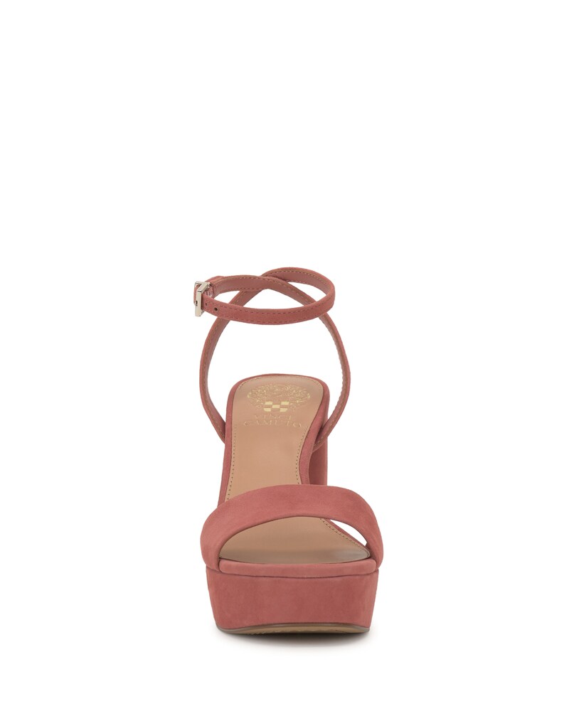 Vince Camuto Pendry Platform Sandal Rose Antico Suede ID-QFJQ1755