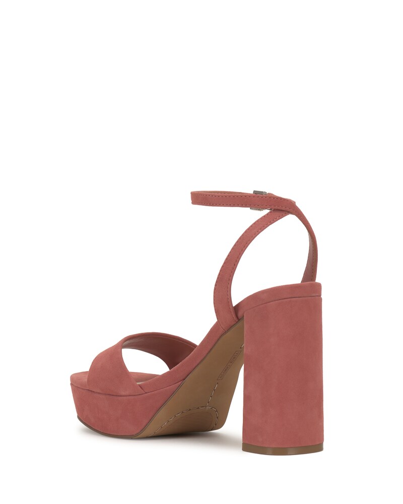 Vince Camuto Pendry Platform Sandal Rose Antico Suede ID-QFJQ1755