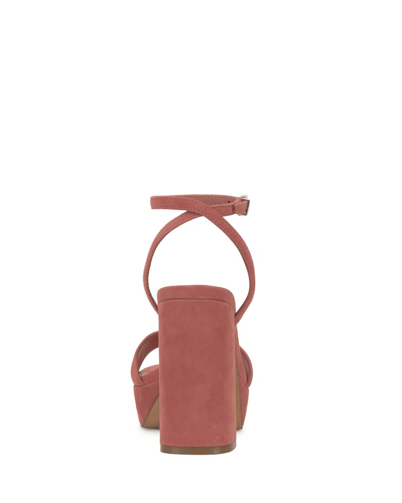 Vince Camuto Pendry Platform Sandal Rose Antico Suede ID-QFJQ1755