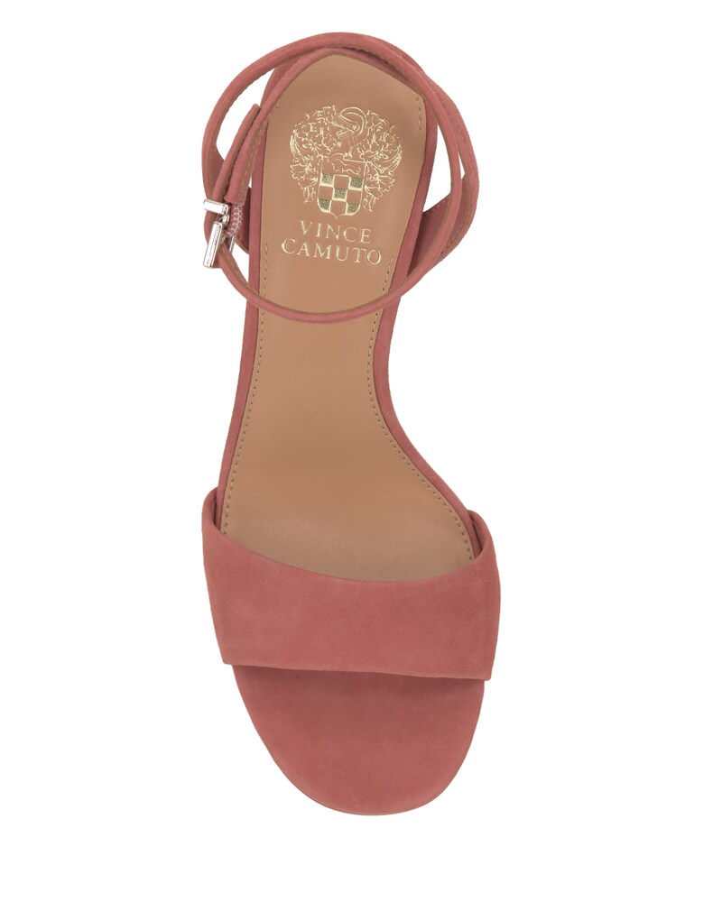 Vince Camuto Pendry Platform Sandal Rose Antico Suede ID-QFJQ1755