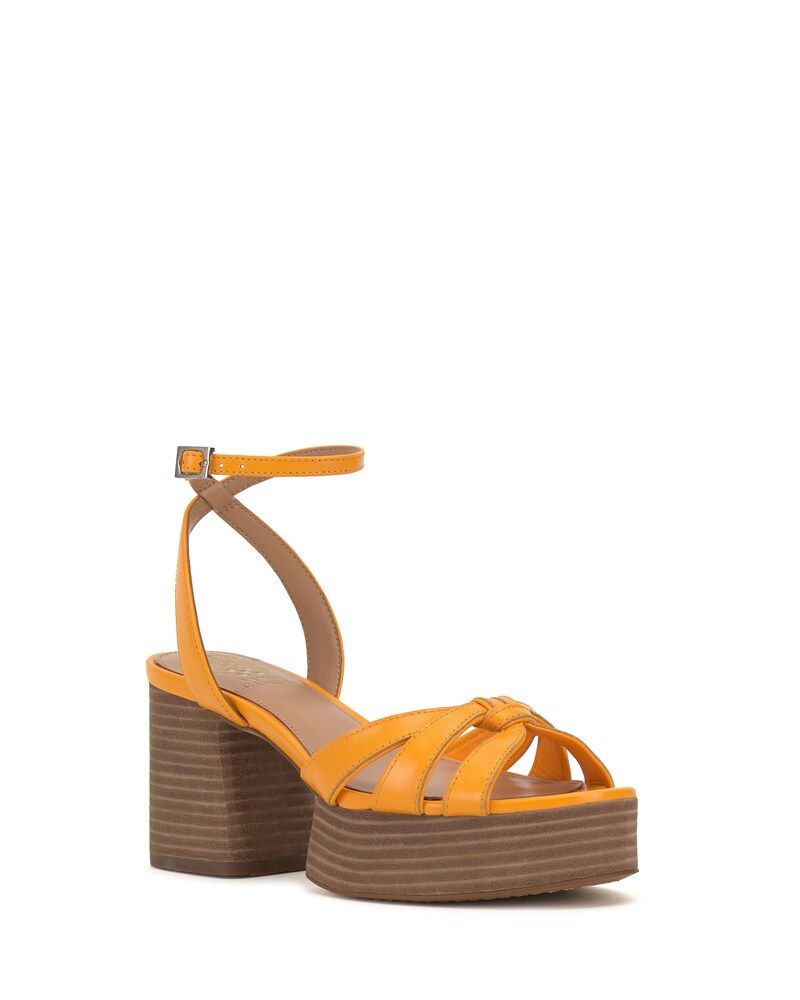 Vince Camuto Freesie Platform Sandal Orange ID-QGZJ2145