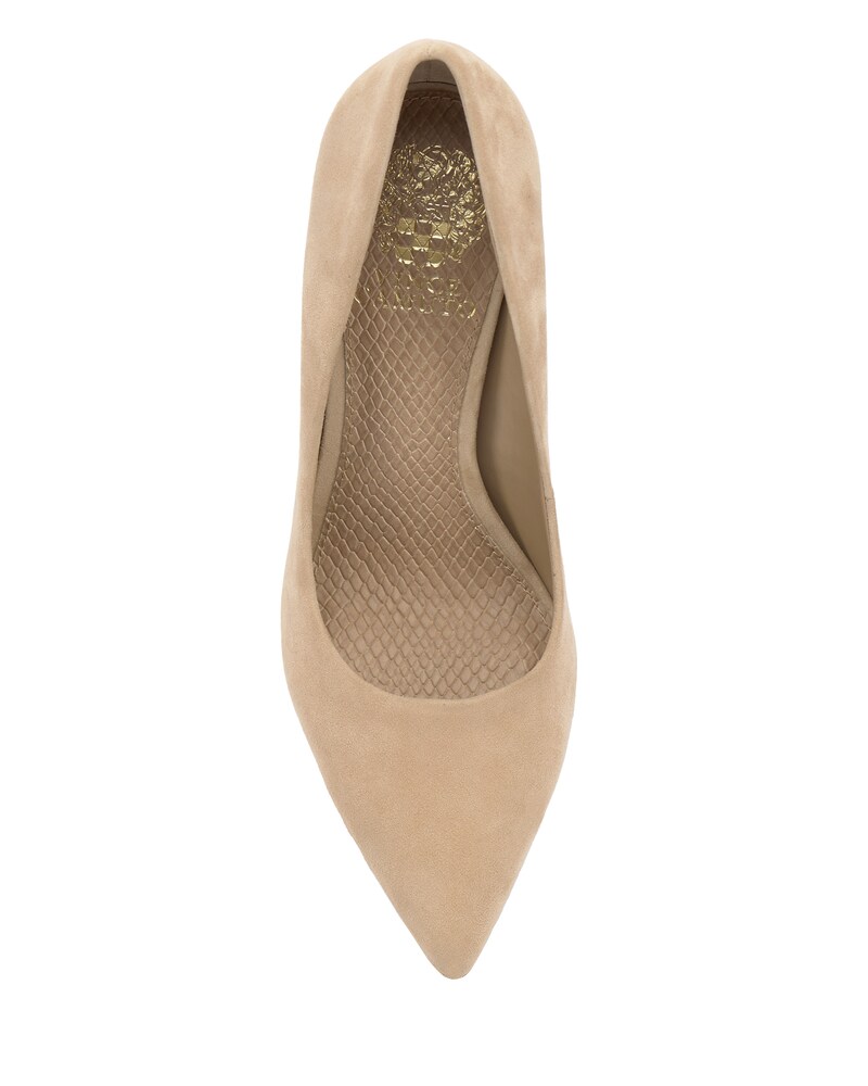 Vince Camuto Cadie Pump Tortilla Suede ID-QNGG7572