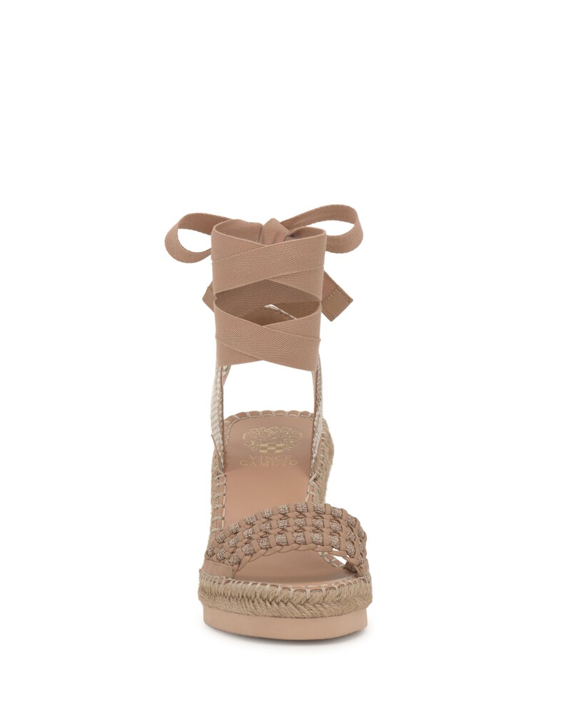 Vince Camuto Brisshel Wedge Sandal Sandstone/Multi ID-QUTY6530